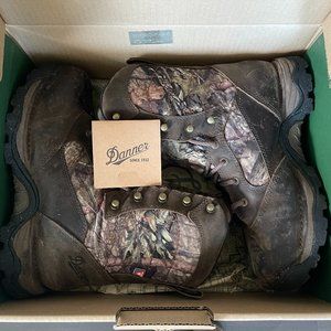 DANNER® PRONGHORN 8" 800G MOSSY OAK WATERPROOF HUNTING BOOTS 41342 SZ 8.5